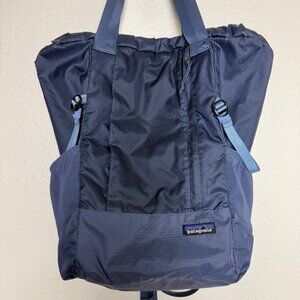 Patagonia Lightweight Travel Tote Pack Navy/Blue Convertible Travel Backpack